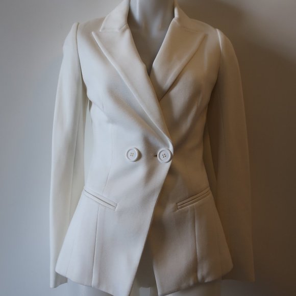 BAILEY 44 OFF-WHITE JACKET BLAZER SZ S * - Picture 3 of 7